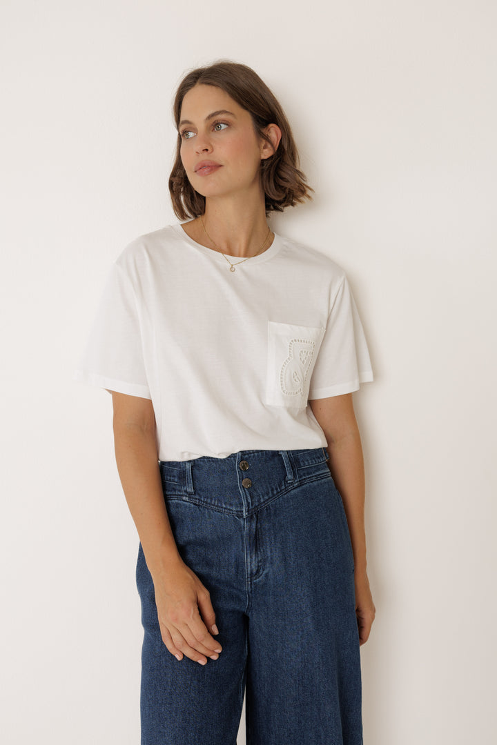 Indi &amp; Cold - Pocket Logo Tee