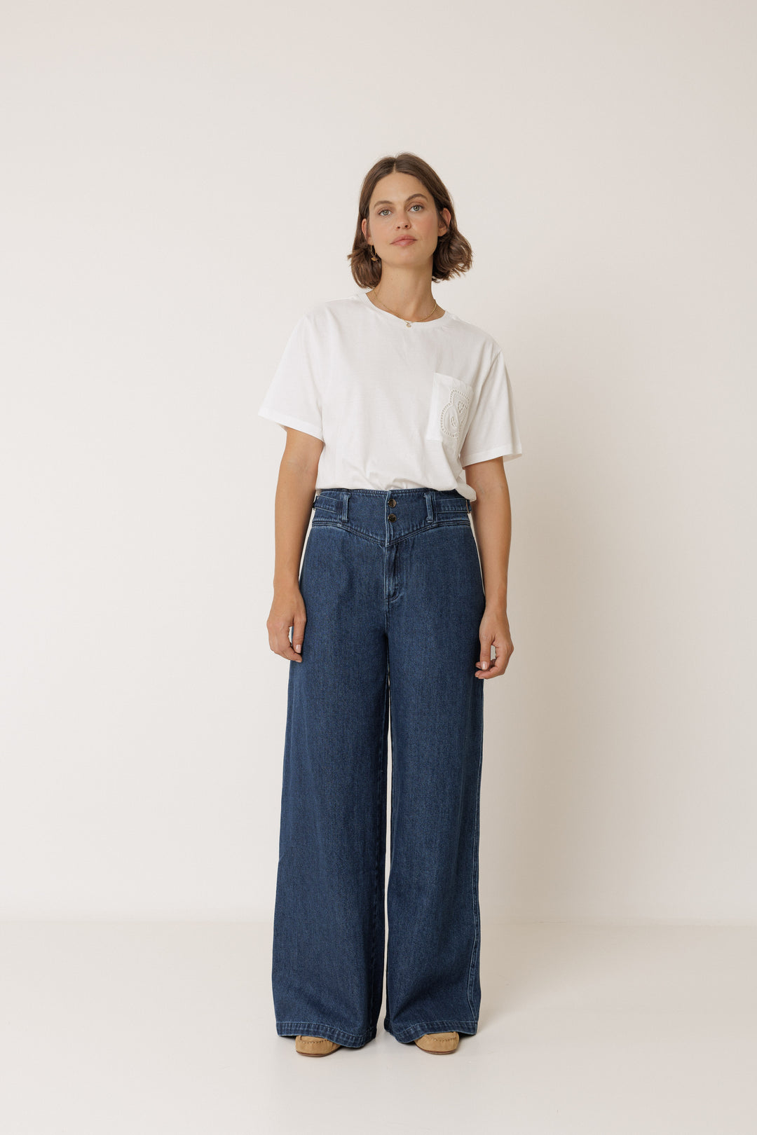 Indi &amp; Cold - Pocket Logo Tee