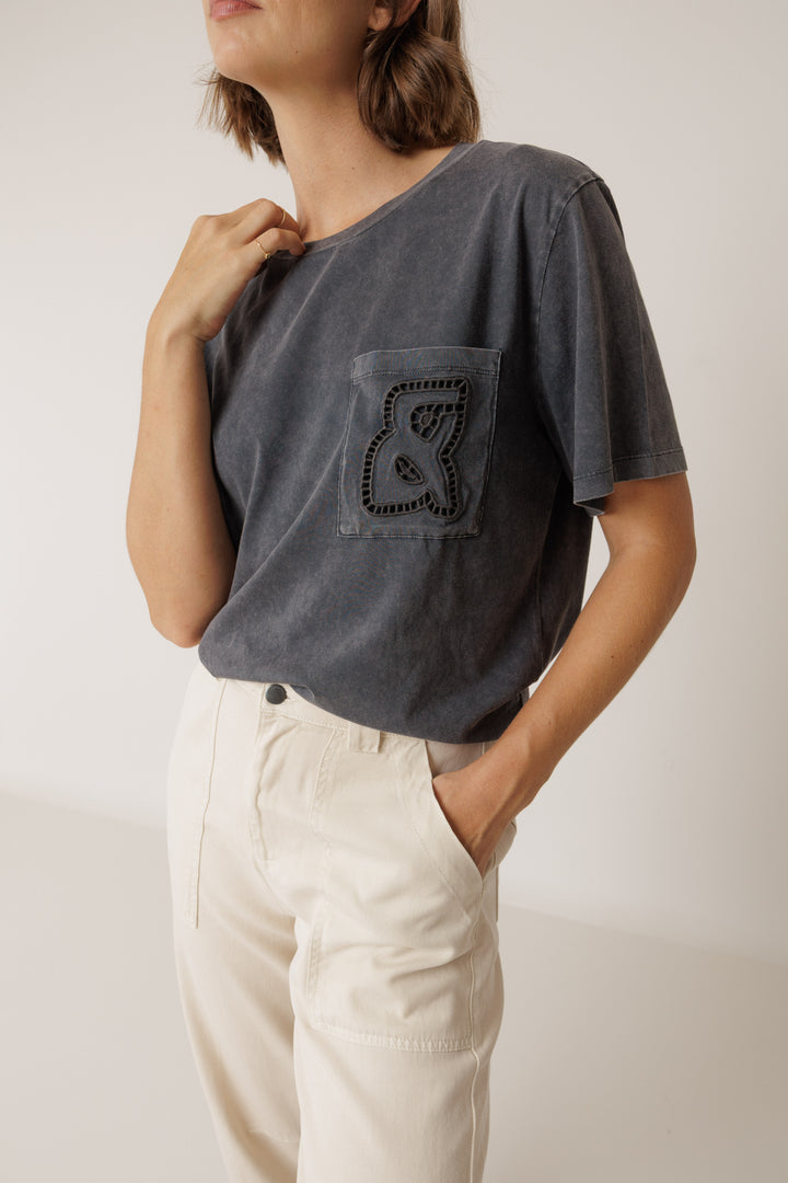Indi &amp; Cold - Pocket Logo Tee