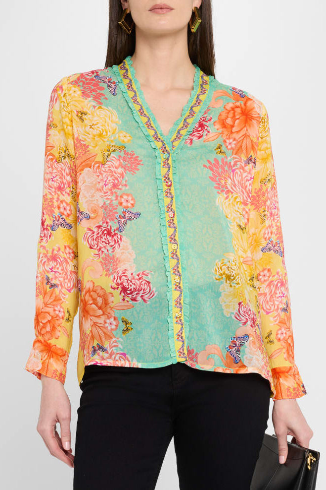 Johnny Was - Ara Button Down Shirt
