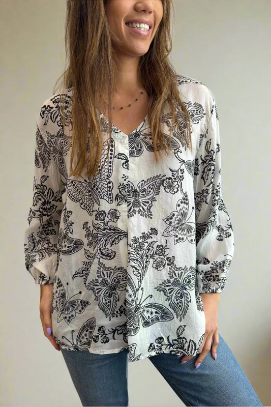 Johnny Was - Arlo Blouse