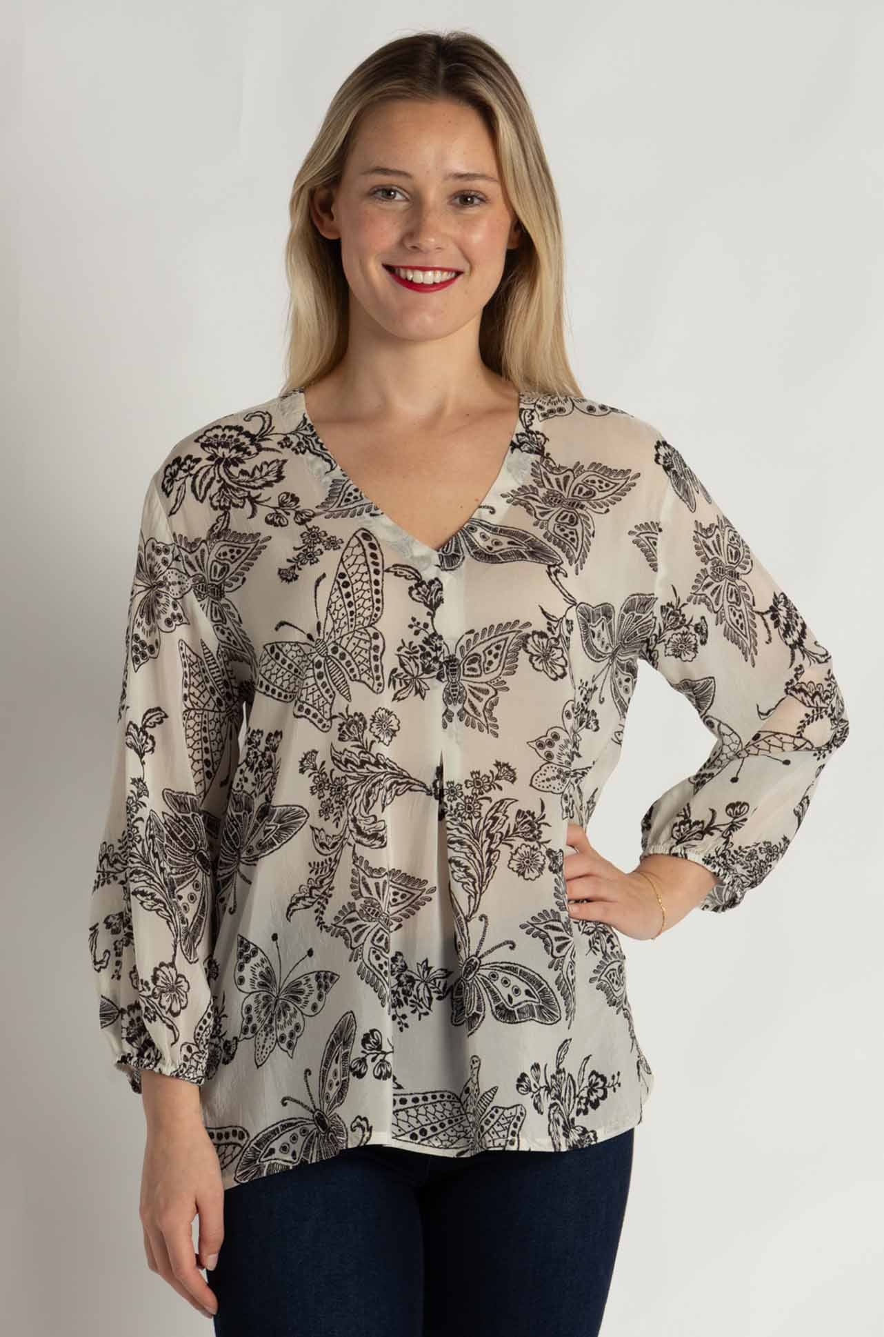 Johnny Was - Arlo Blouse