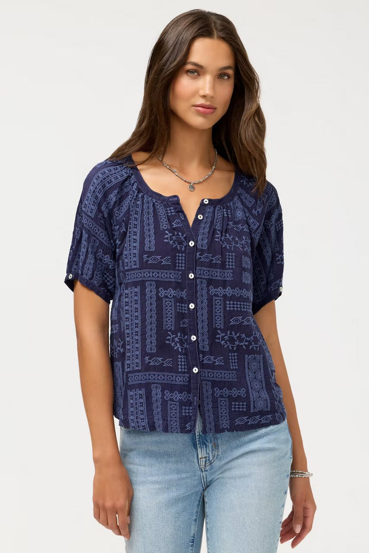 Johnny Was - Avah Button Down Rowie Shirt