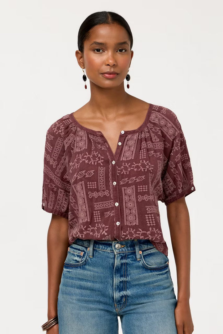 Johnny Was - Avah Button Down Rowie Shirt