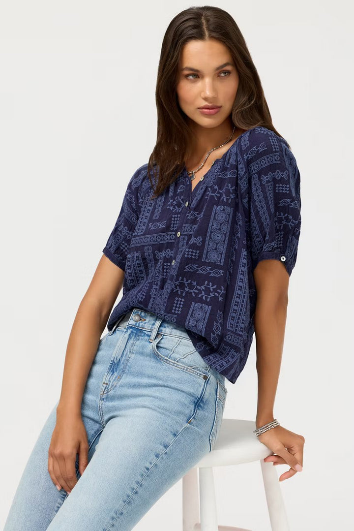 Johnny Was - Avah Button Down Rowie Shirt