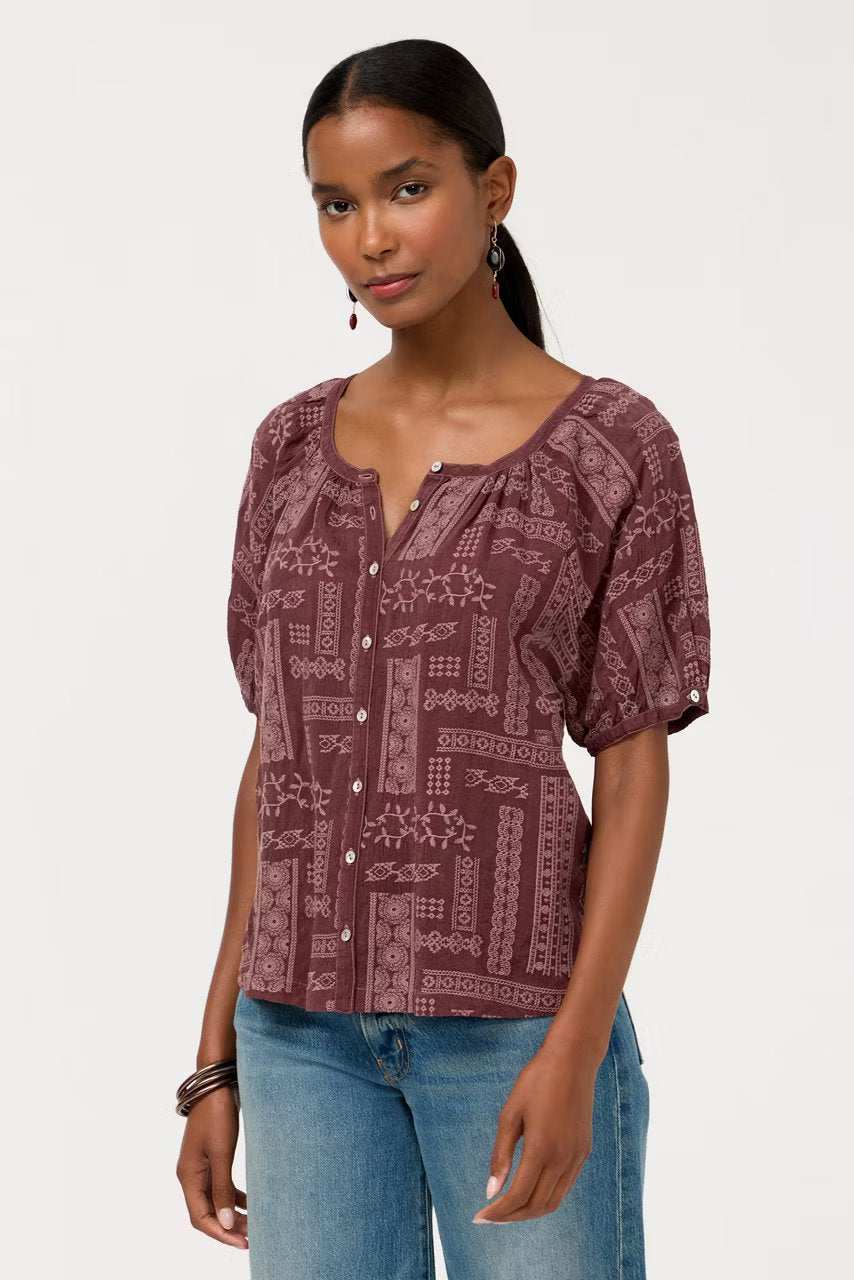 Johnny Was - Avah Button Down Rowie Shirt