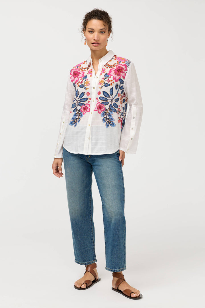 Johnny Was - Button Detail Shirt