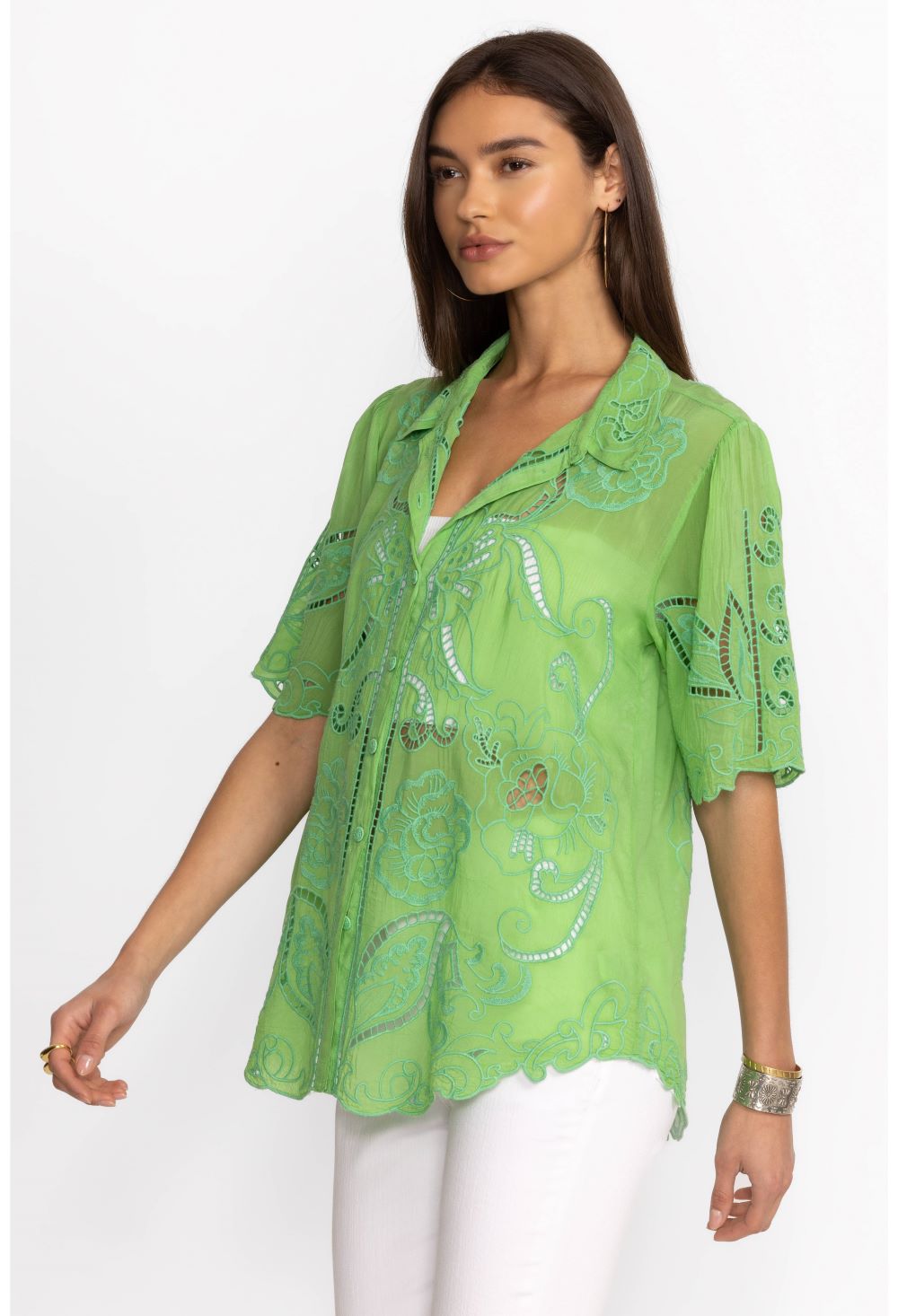 Johnny Was - Chryssie Button Up Blouse