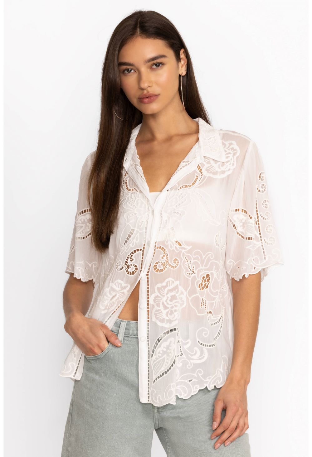 Johnny Was - Chryssie Button Up Blouse