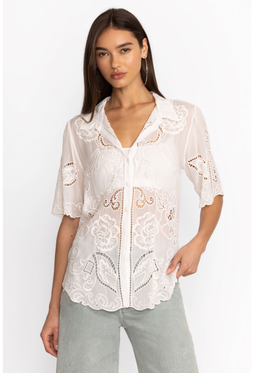 Johnny Was - Chryssie Button Up Blouse