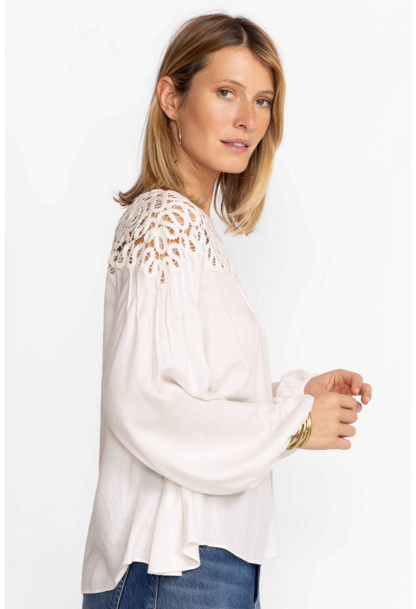 Johnny Was - Cielto Linen Blouse