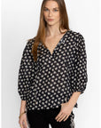Johnny Was - Couple of Hearts Cotton Blouse