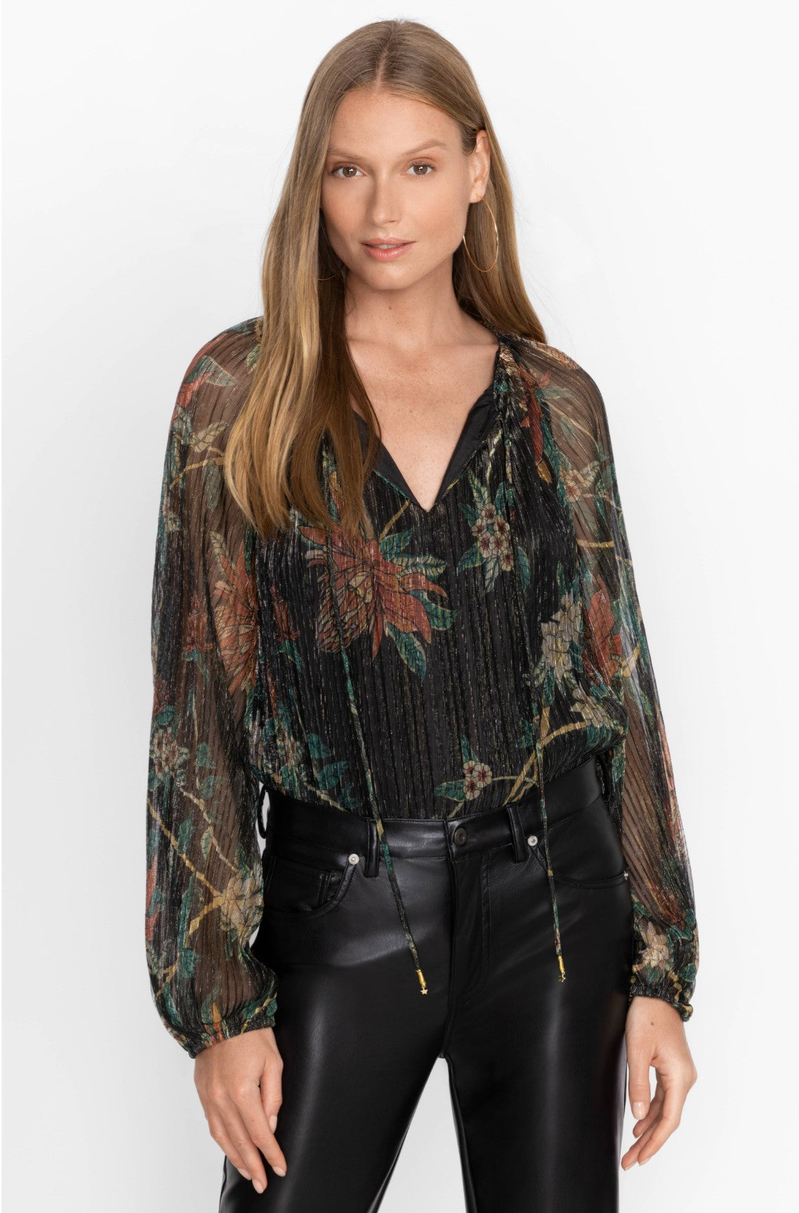 Johnny Was - Evelina Metallic Blouse