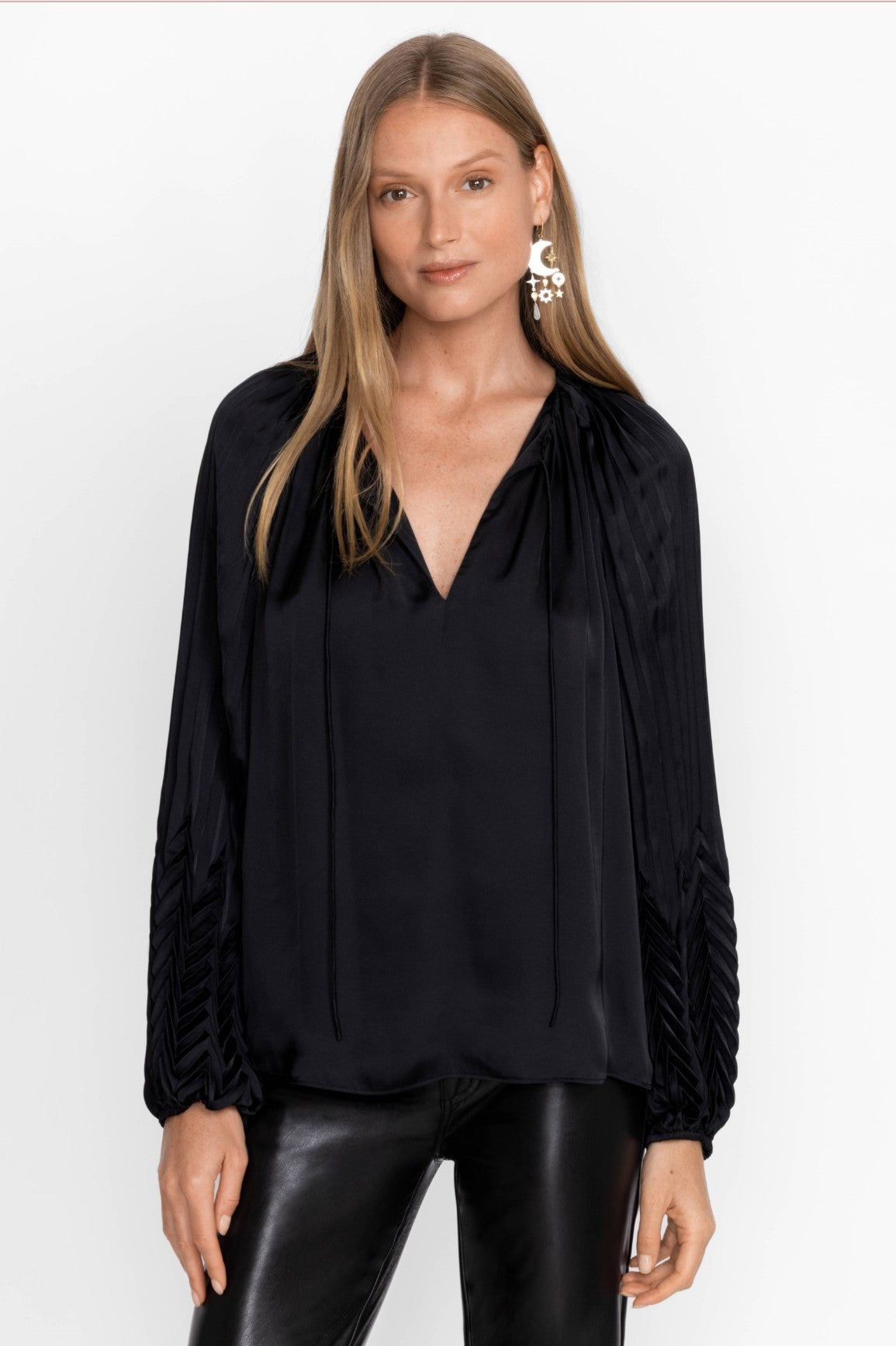 Johnny Was - Gemma Pleated Blouse