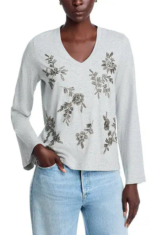 Johnny Was - Heather Kimono Sleeve T-shirt