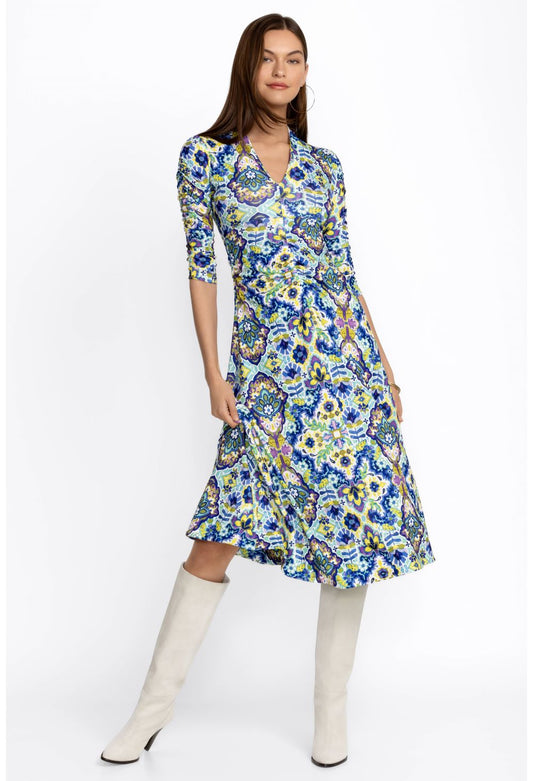 Johnny Was - Kiara Matte Jersey Tea Length Dress