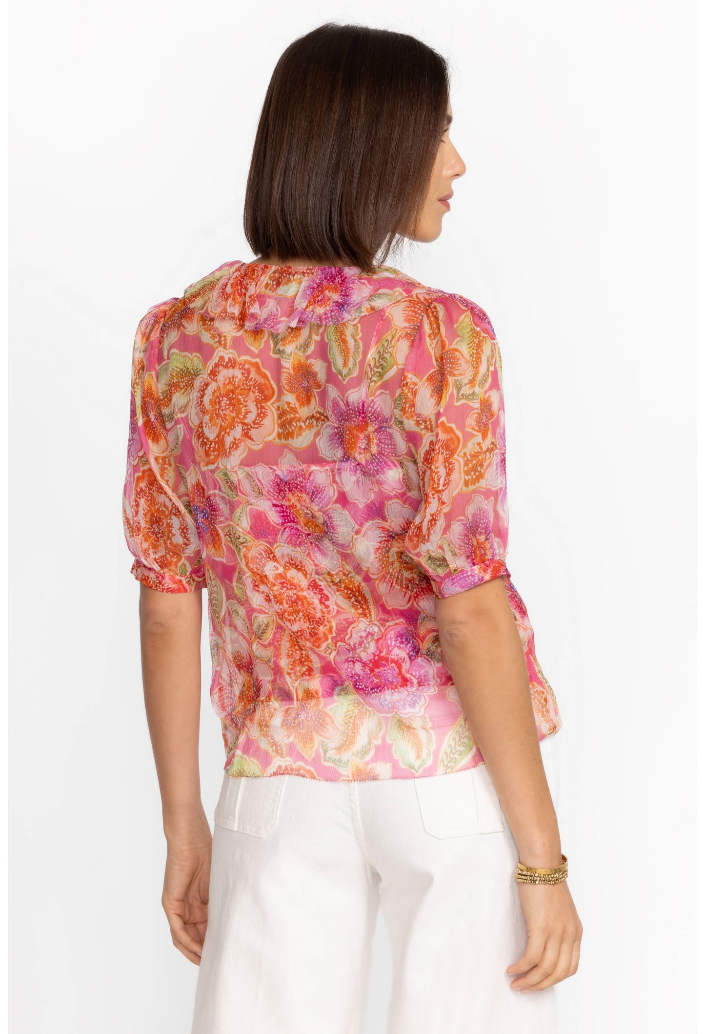 Johnny Was - Marcia Ruffle Blouse