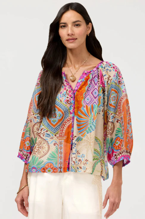 Johnny Was - Michaelia Peasant Blouse