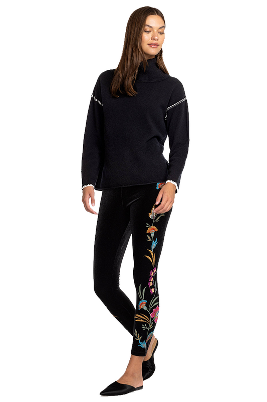 Johnny Was - Sidonia Velvet Stretch Legging