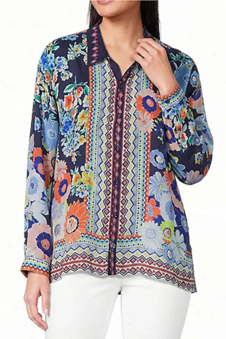 Johnny Was - The Audrey Button Up Shirt - Tiana