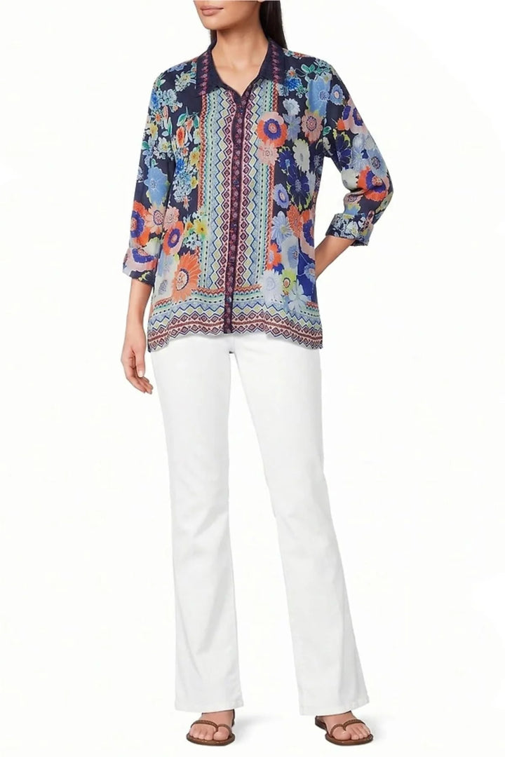 Johnny Was - The Audrey Button Up Shirt - Tiana