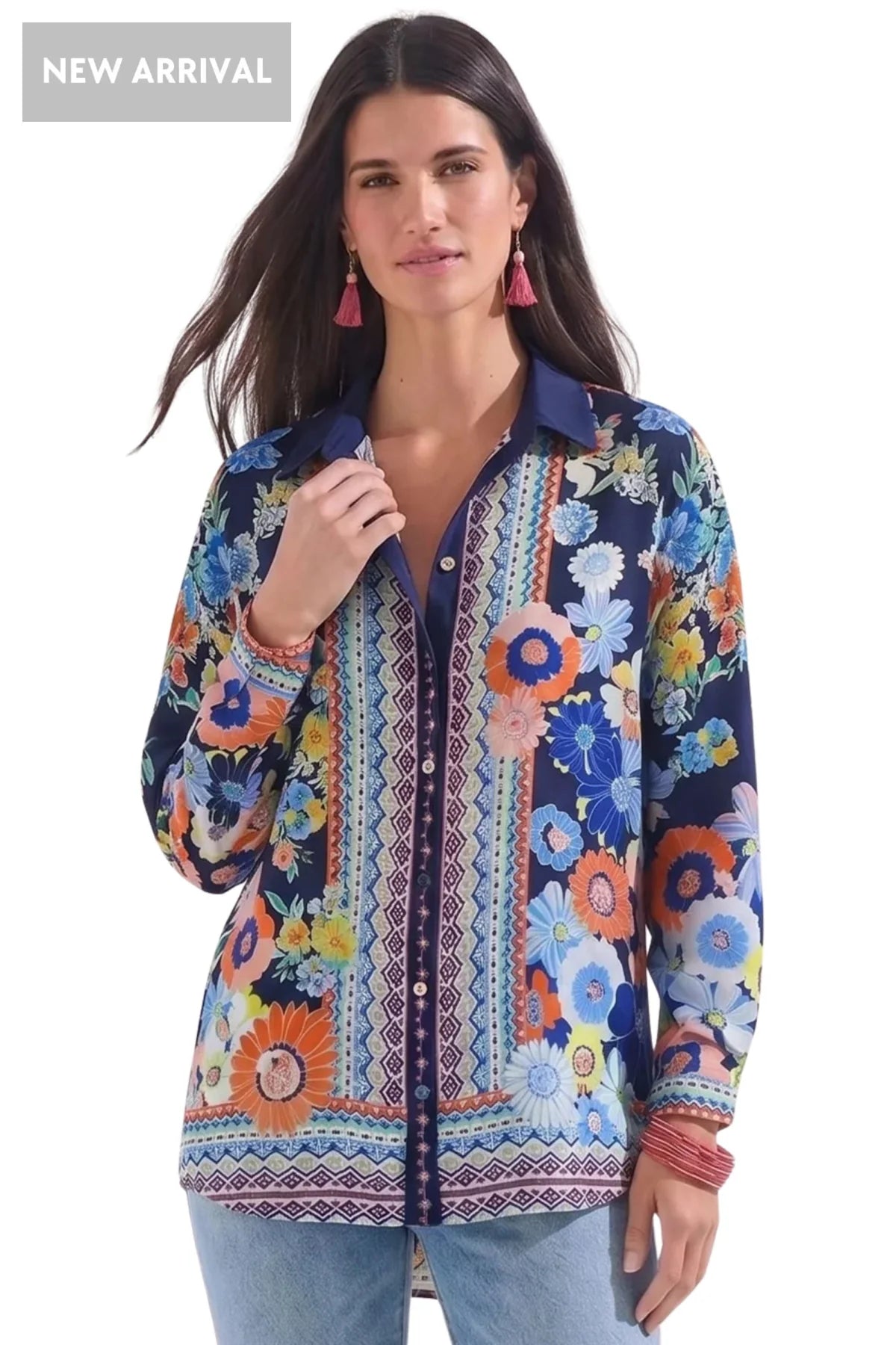 Johnny Was - The Audrey Button Up Shirt - Tiana