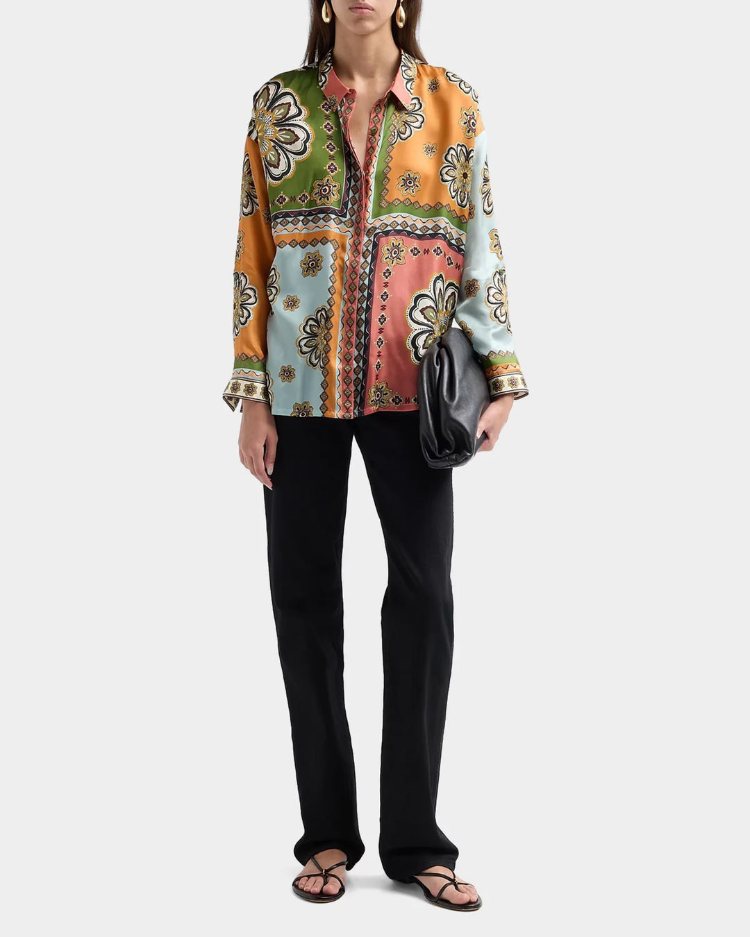Johnny Was - The Audrey Shirt with Hidden Placket