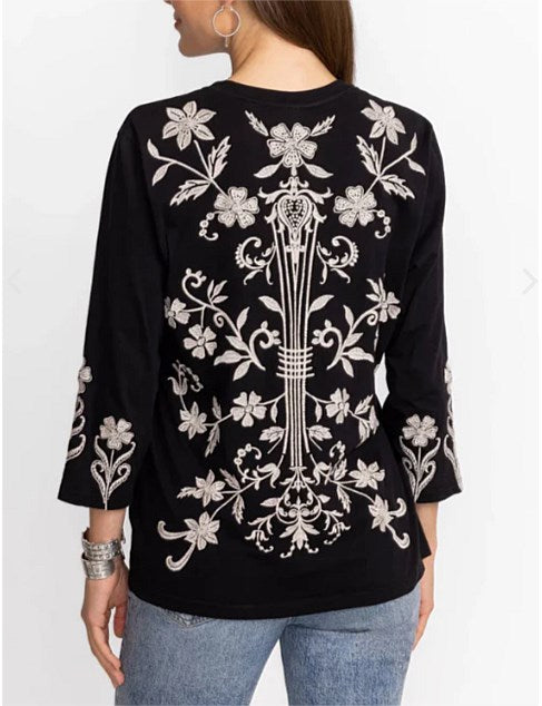 Johnny Was - Talithia 3/4 Sleeve T-Shirt
