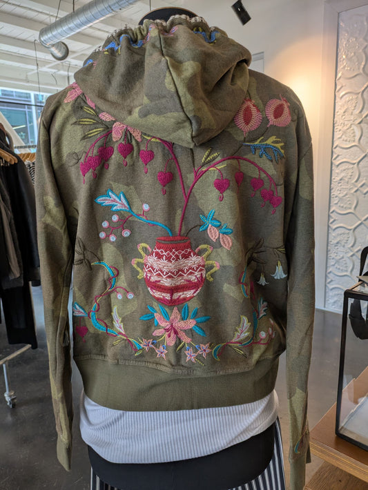 Johnny Was - Amarylla Zip Up Hoodie