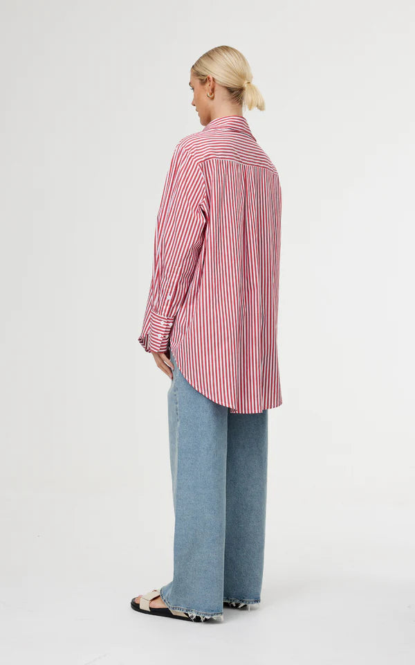 Kinney - Noah Shirt Fiesta Stripe