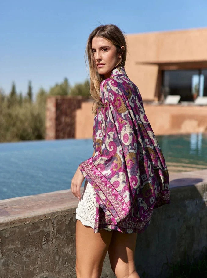 Lauren Vidal - Anna Print Kimono