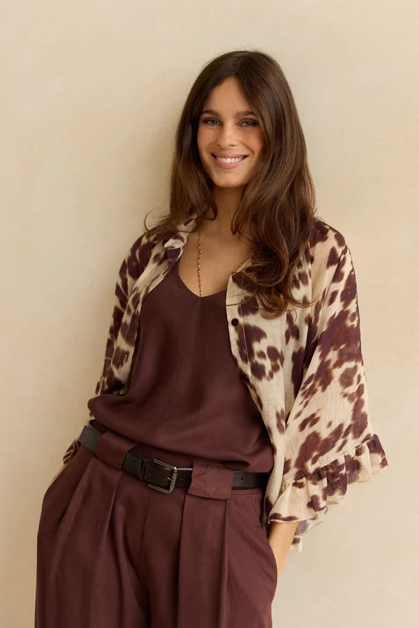 Lauren Vidal - Ava Pecan Shirt