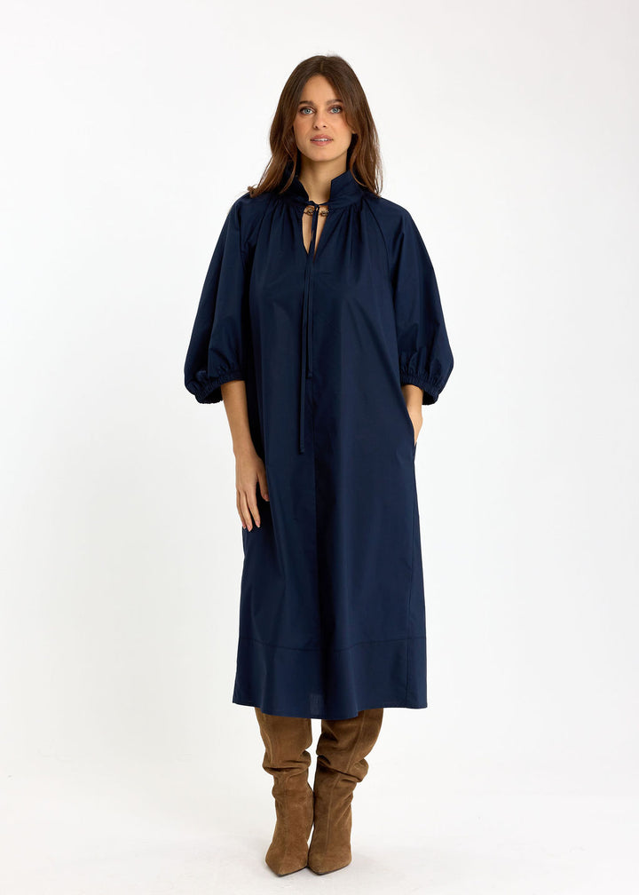 Lauren Vidal - Hello Poplin Midi Dress