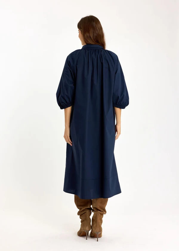 Lauren Vidal - Hello Poplin Midi Dress