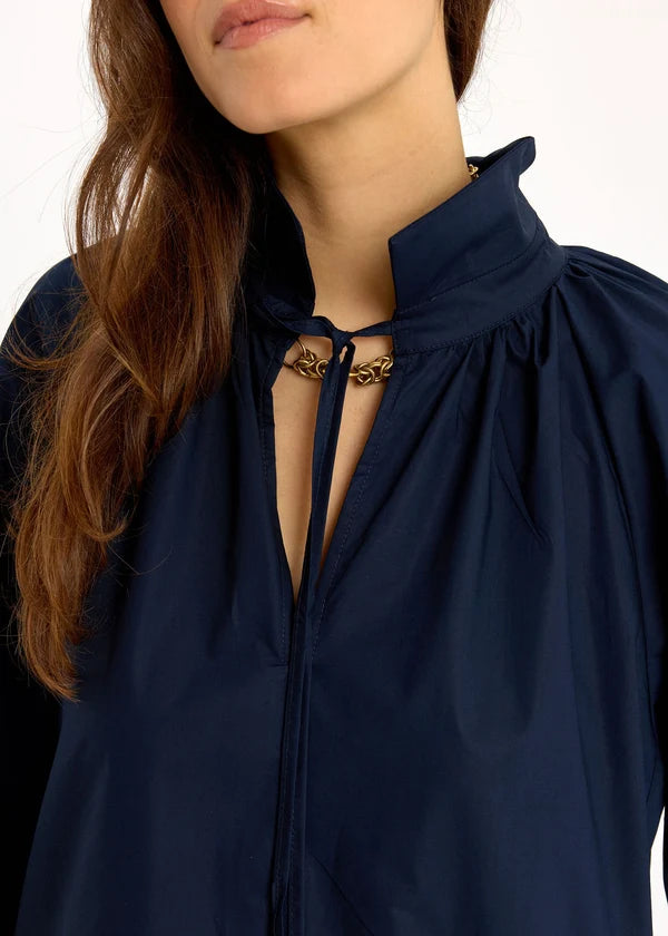 Lauren Vidal - Hello Poplin Midi Dress