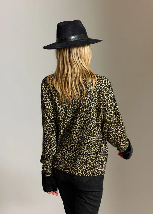 Lauren Vidal - Leopard Coyote Sweater