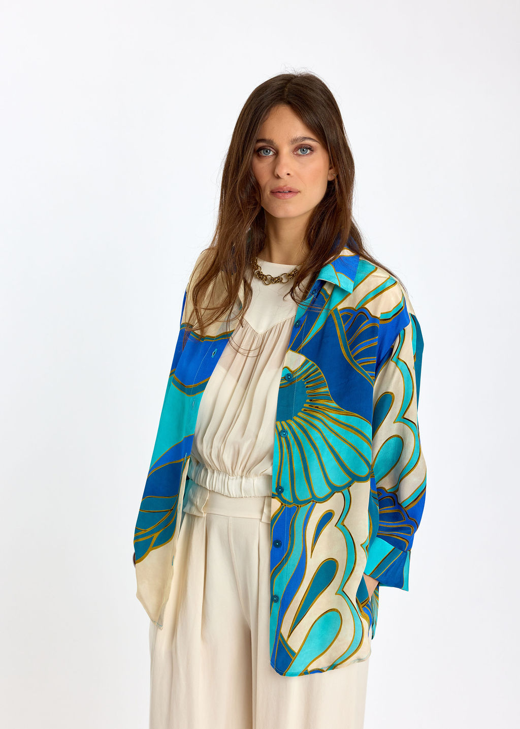 Lauren Vidal - Loose Printed Leni Shirt