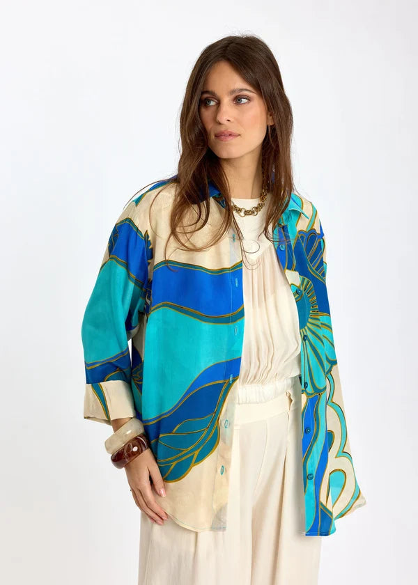 Lauren Vidal - Loose Printed Leni Shirt