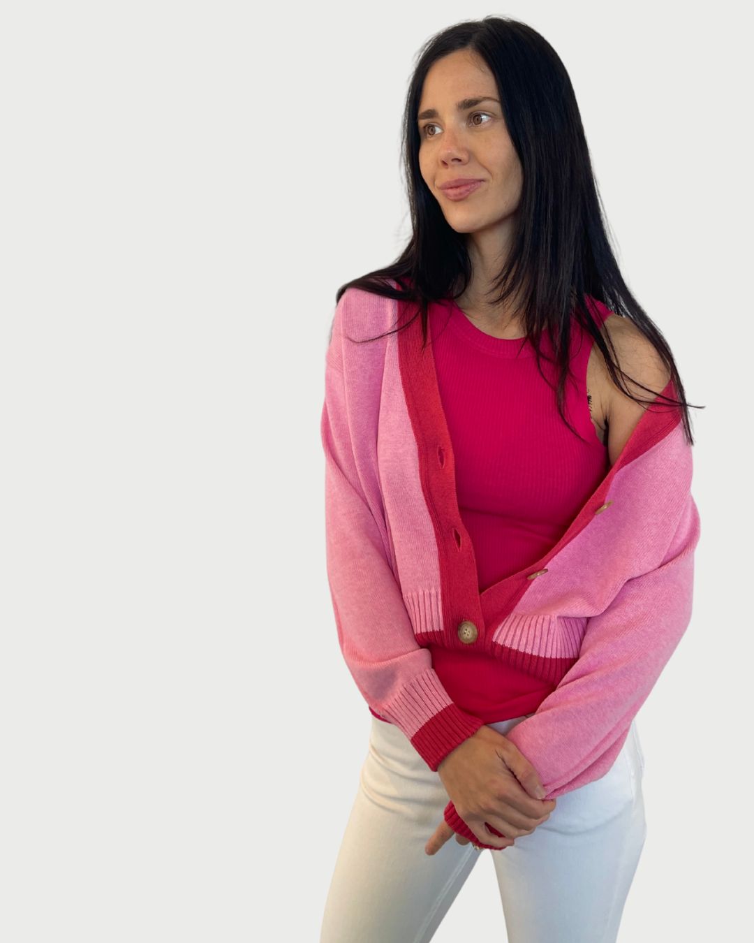 Tatano - Contrast Cardi