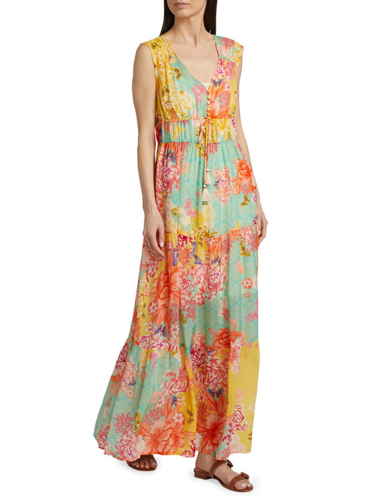 Johnny Was - Maje Tiered Maxi Dress