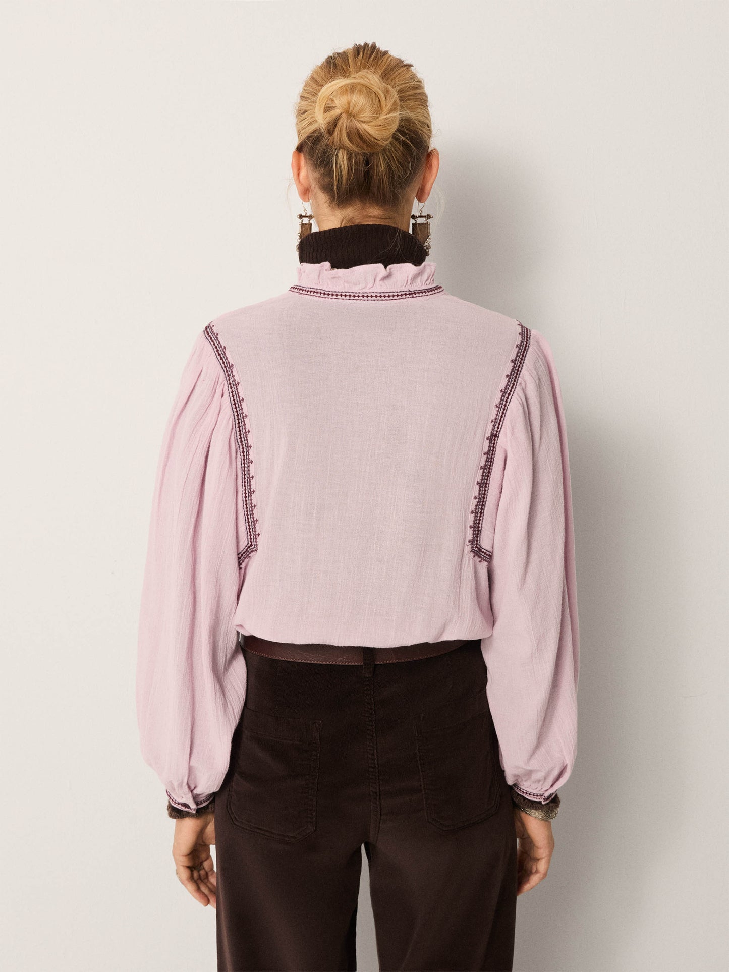 Maison Hotel - Lila Blouse