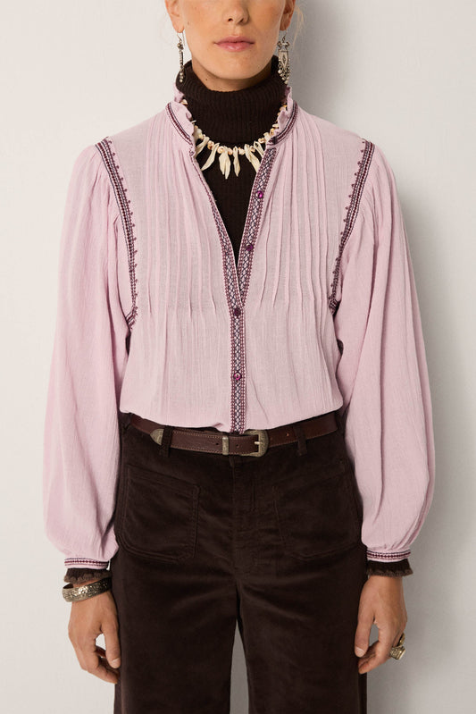 Maison Hotel - Lila Blouse