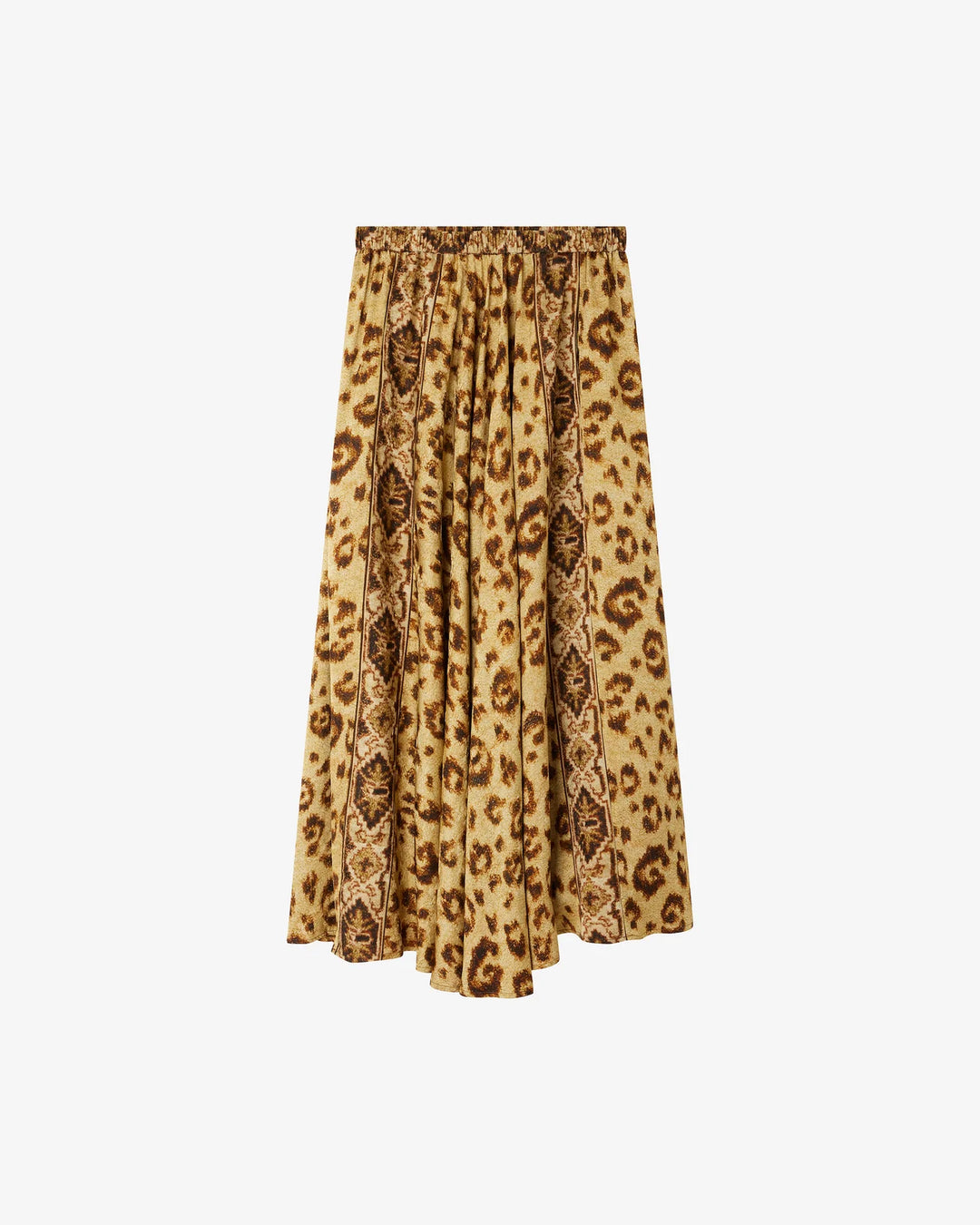 Mes Demoiselles - Lino Leopard Print Skirt