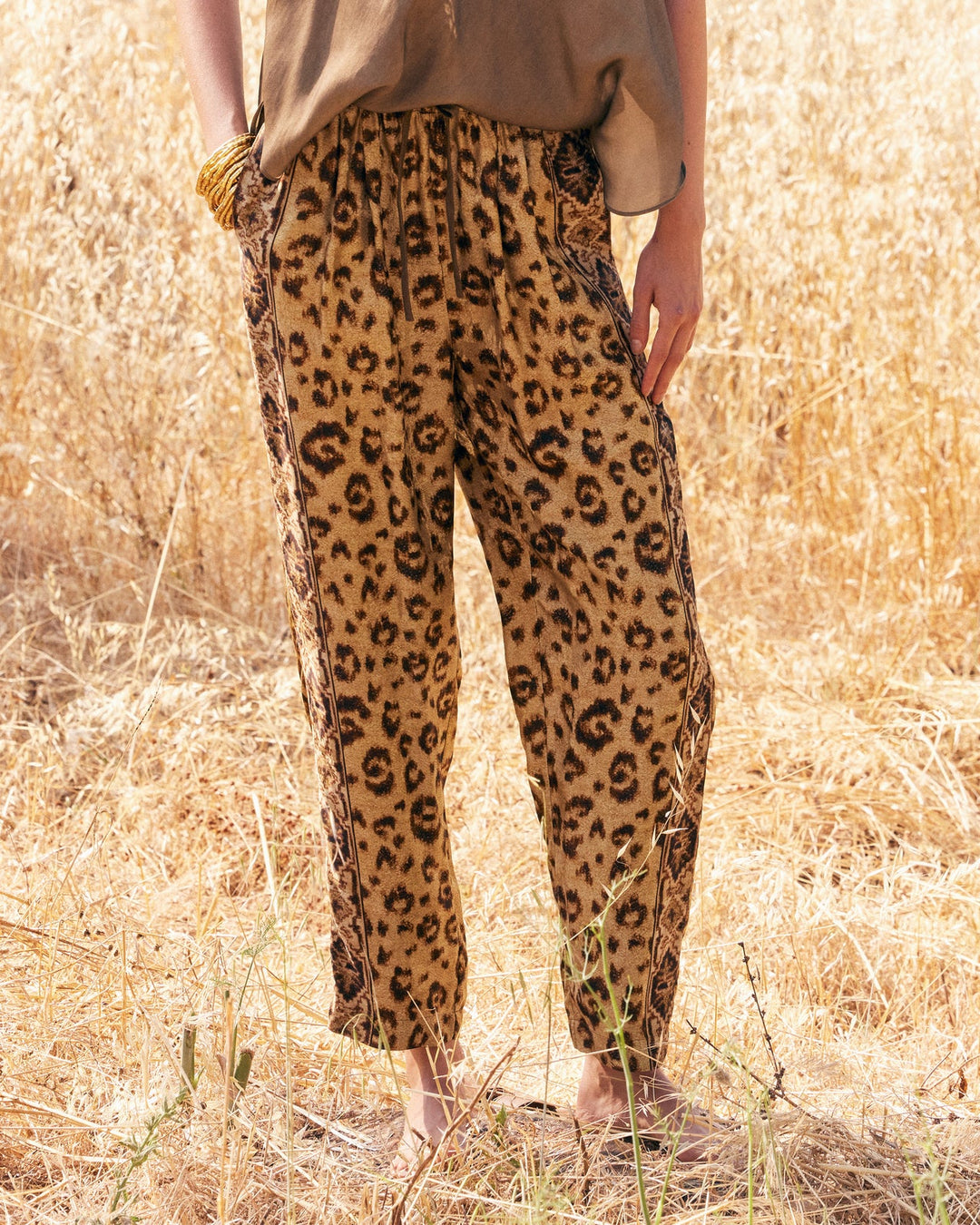 Mes Demoiselles - Lorene Leopard Print Pants