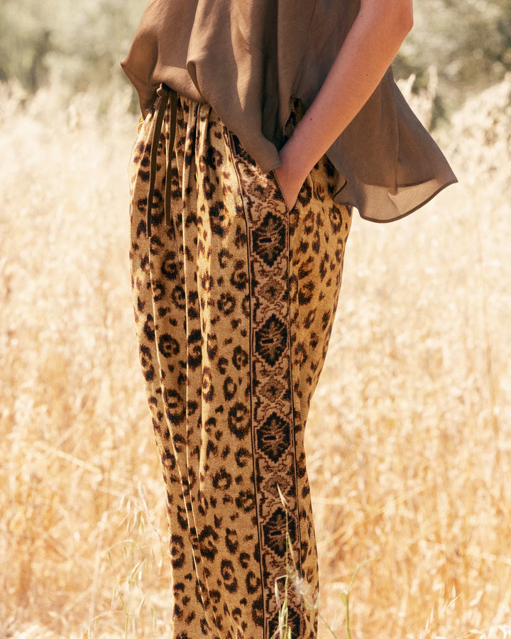 Mes Demoiselles - Lorene Leopard Print Pants