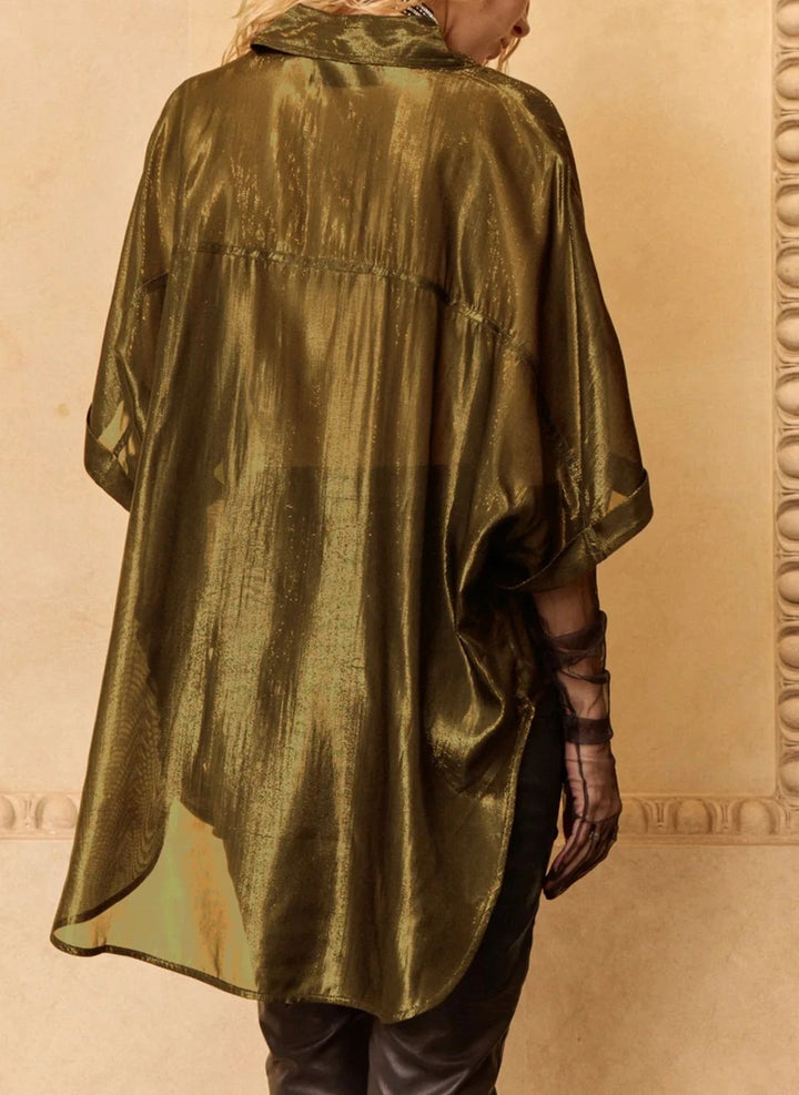Mes Demoiselles - Metallic Light Shirt