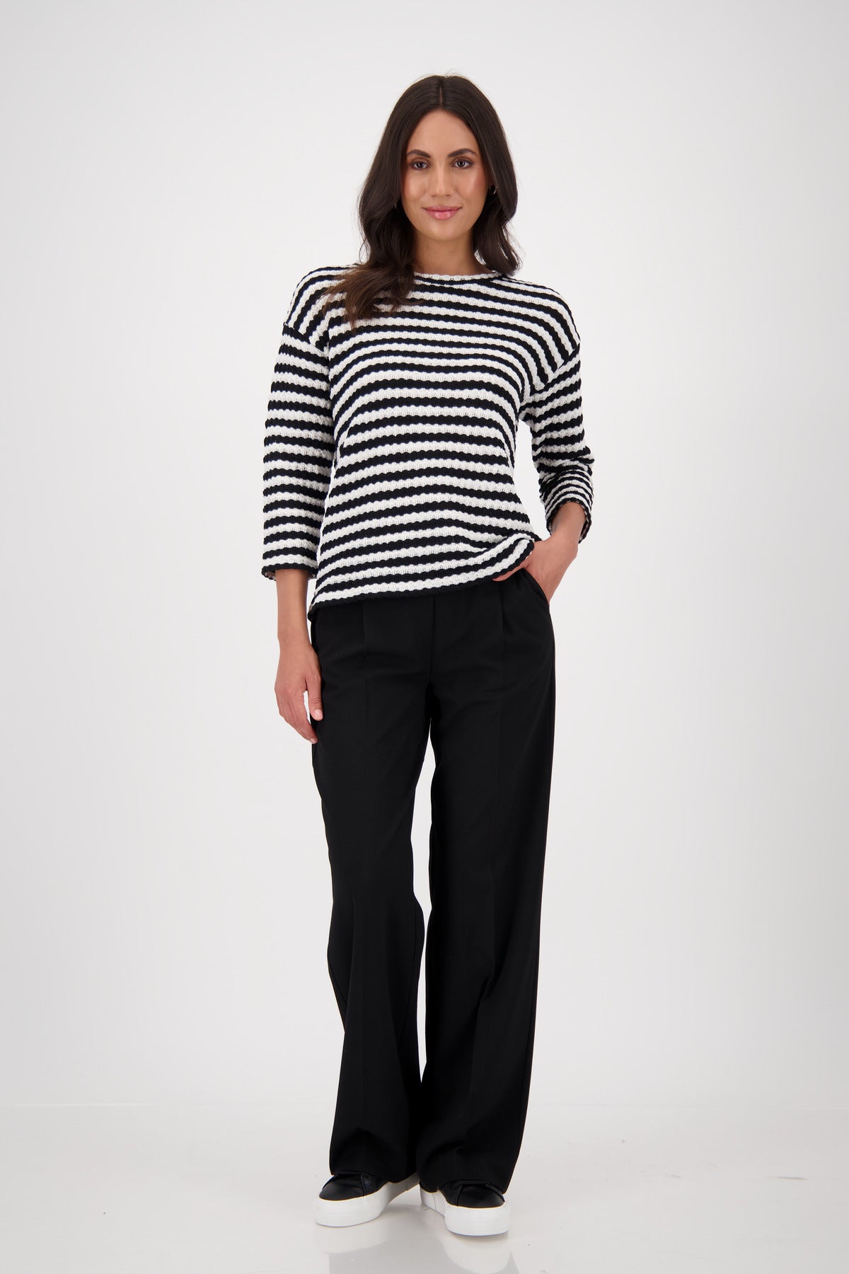 Monari - Boat Neckline Jumper