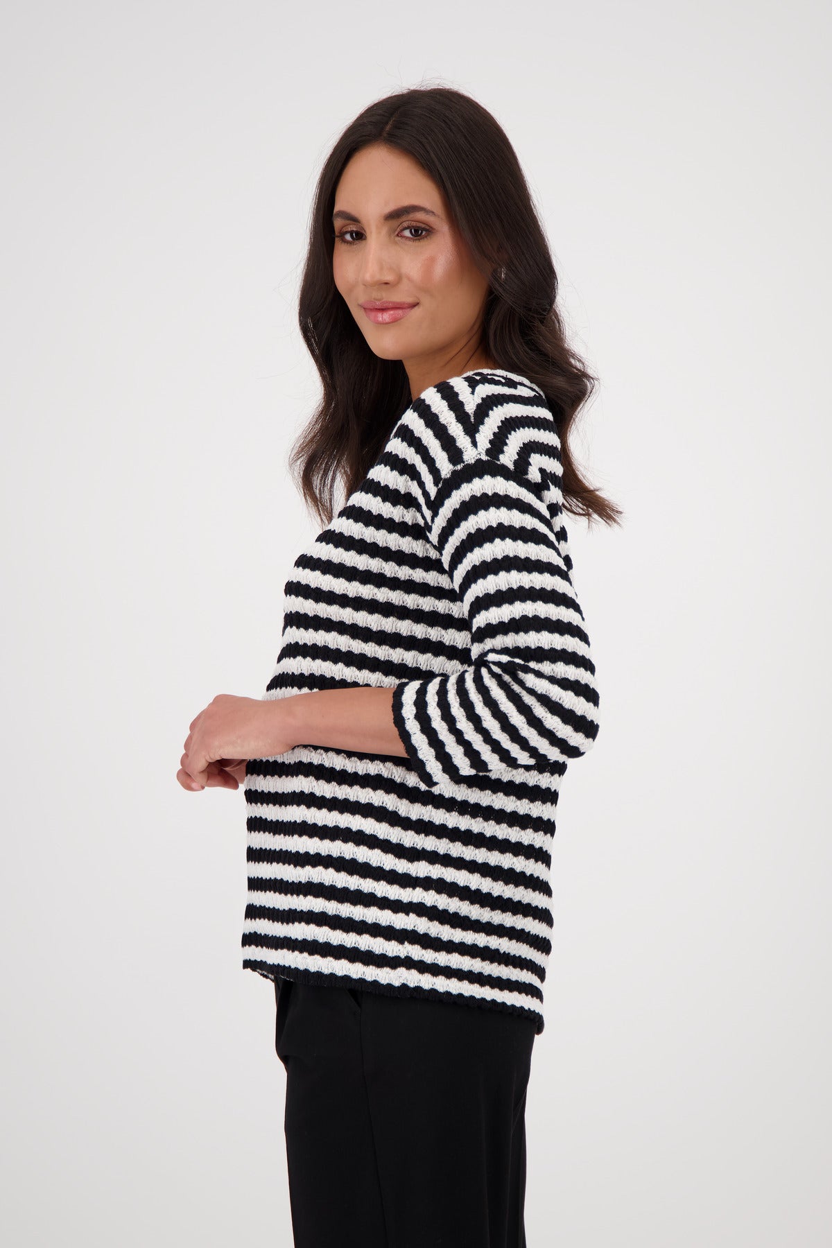Monari - Boat Neckline Jumper