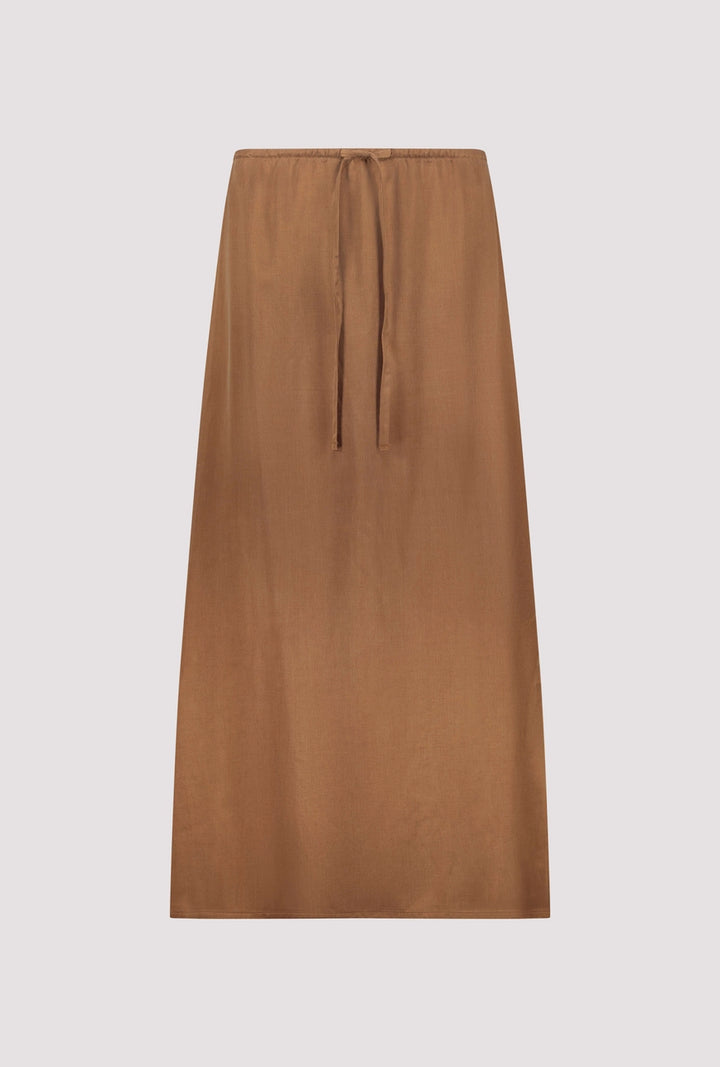 Monari - Cupro Skirt with Side Slit