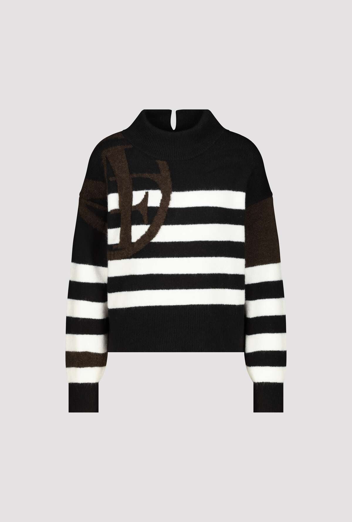 Monari - Emblem Stripe Sweater